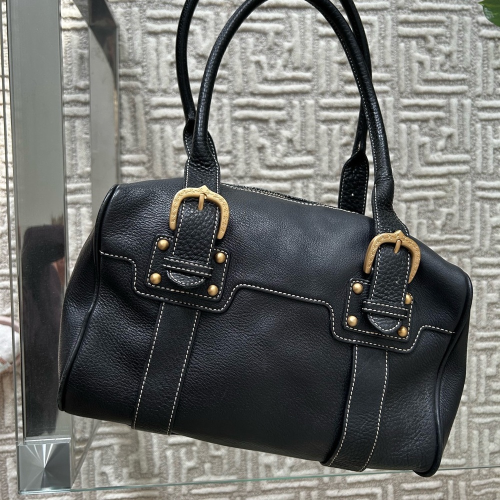 Dooney & Bourke Black Leather Shoulder Bag
